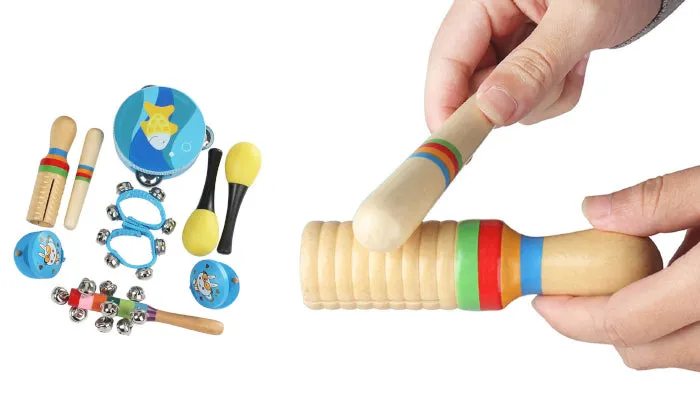 10 Piece Musical Toys