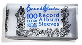 100 BAGS UNLIMITED 3 Mil Plastic 2xLP Album Record Sleeves 12 3/4 x 12 3/4