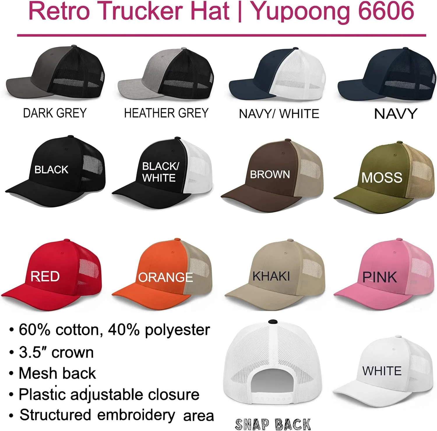 American Flag President 47 Retro Trucker Hat for Men Women