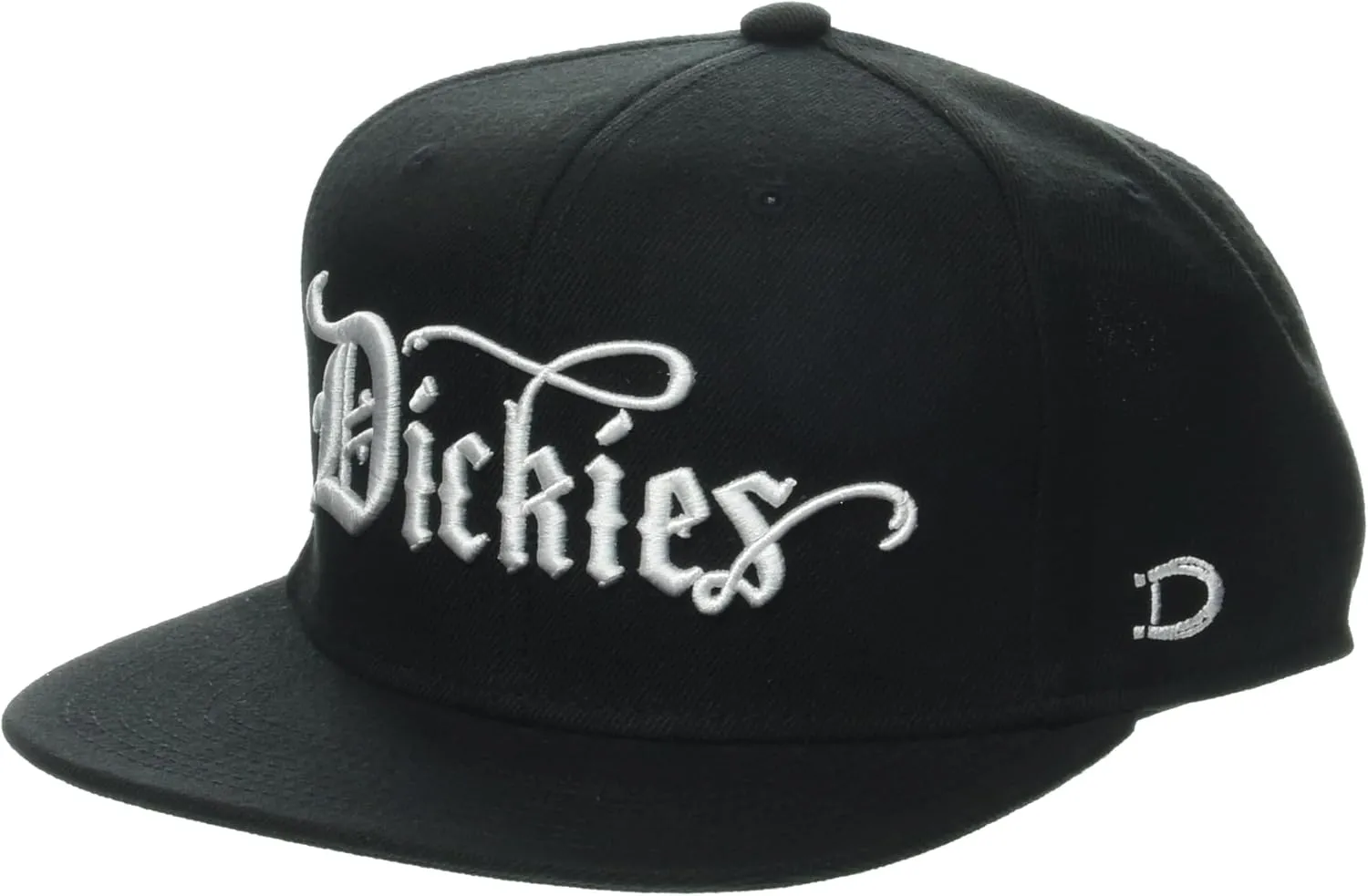 Dickies mens Embroidered Flat Brim Hat