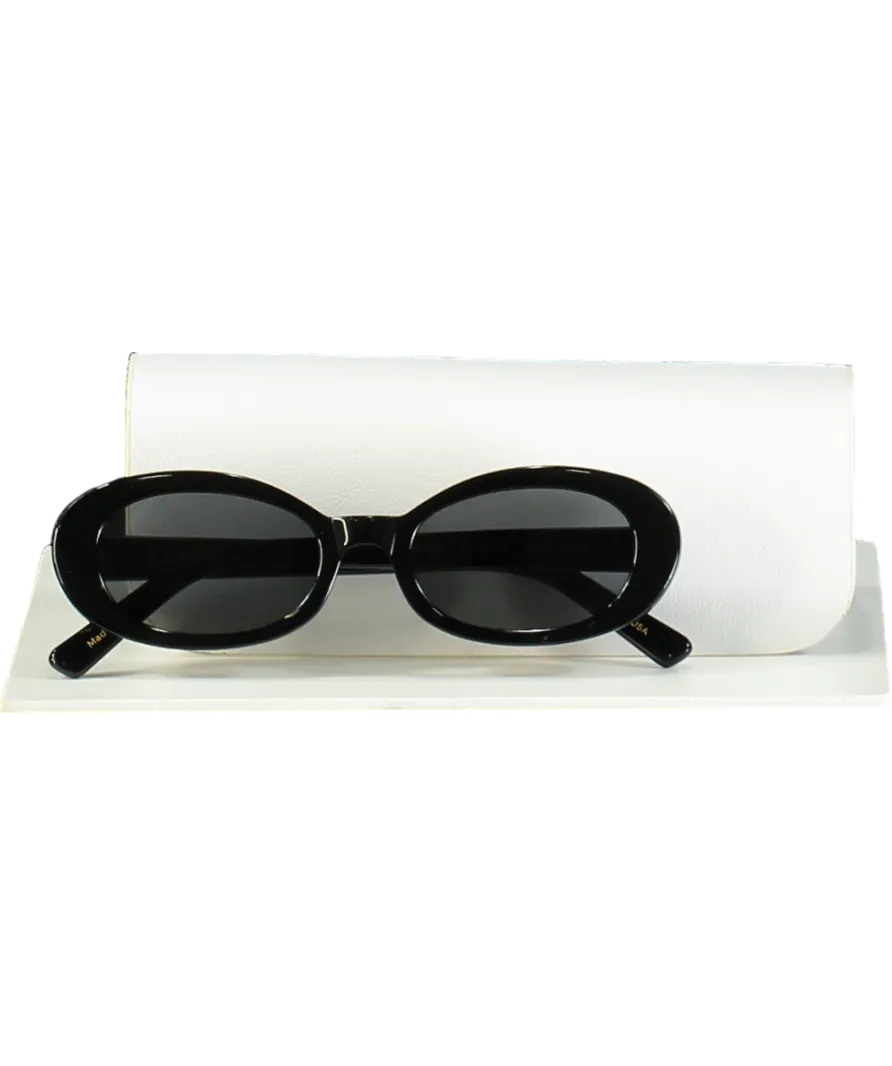 Elisa Johnson Black Lyric Leigh Sunglasses One Size