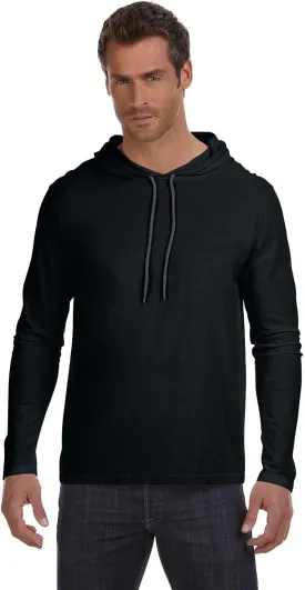 Gildan - Softstyle Lightweight Hooded Long Sleeve T-Shirt - 987