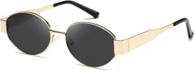 kimorn Retro Oval Sunglasses for Women Men Trendy Sun Glasses Classic Shades UV400 Protection K1653