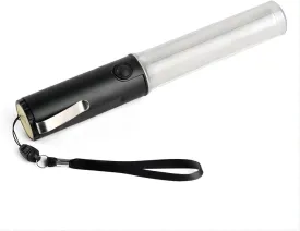 Mastiff 260rb Traffic Wand Safety Control Magnet Multifunctional 3xaa Red Blue Light 3-Mode Flashlight Torch LED Lamp Signal Security Beacon