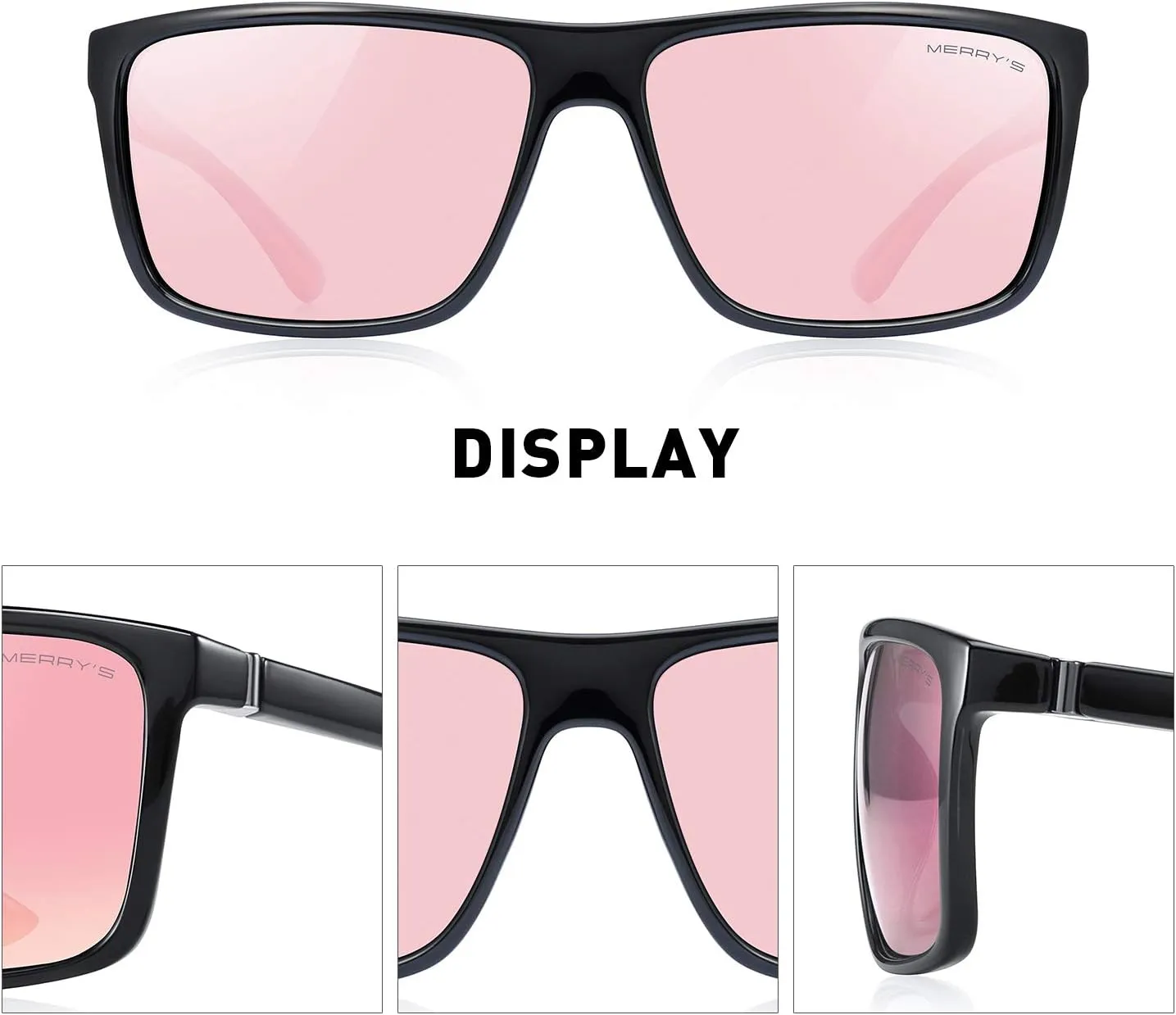 MERRY'S Men Polarized Sunglasses Male Women Outdoor Fishing Sun glasses