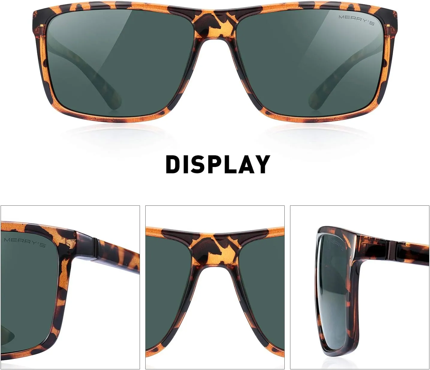 MERRY'S Men Polarized Sunglasses Male Women Outdoor Fishing Sun glasses