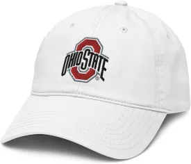Ohio State Buckeyes Icon Red Officially Licensed Adjustable Baseball Hat