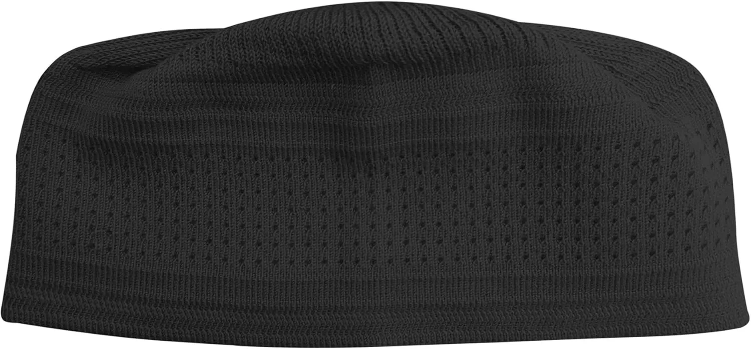 Plain Light Brown Cotton Stretch Knit Kufi Hat Skull Cap - Comfortable Fit