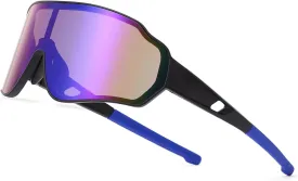 Polarized Sports Sunglasses for Men Women Cycling Running Fashion Large UV Protection Sun Glasses