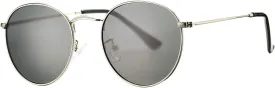 Pro Acme Small Round Metal Polarized Sunglasses for Women Retro Designer Style