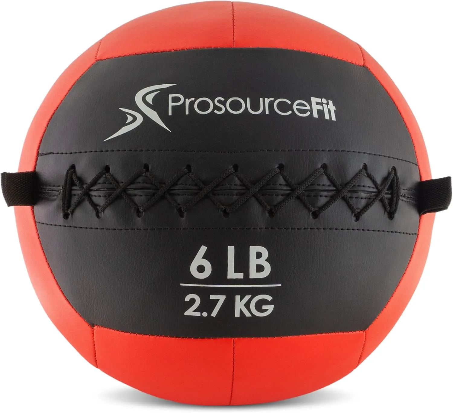 ProsourceFit Soft Medicine Balls, Wall Balls and Full Body Dynamic Exercises, Gray 25 LB